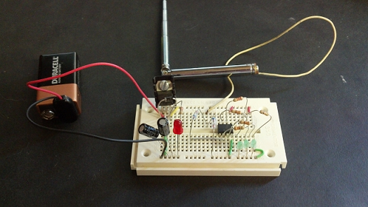 08M RF Meter Breadboard